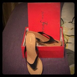 Sandal heeled wedges